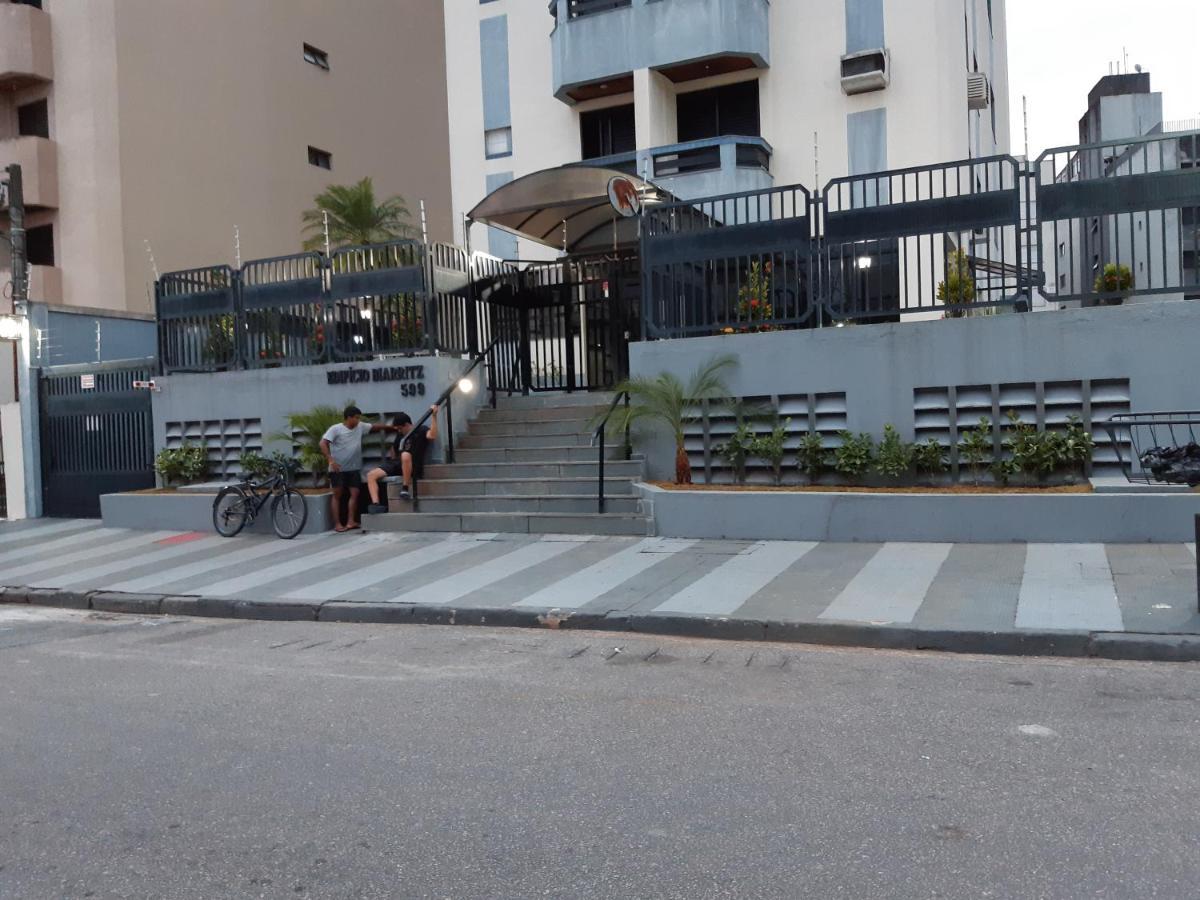 Apartamento Biarritz C/ Wi-Fi Guaruja Luaran gambar